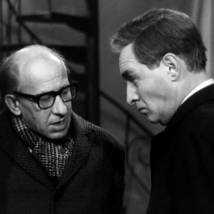 Евгений Евстигнеев и Вячеслав Тихонов в фильме "Семнадцать мгновений весны"
