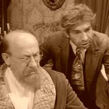 Евгений Евстигнеев и Владимир Толоконников в фильме "Собачье сердце"