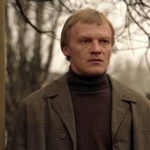 Алексей Серебряков на съемках фильма "Нелегал"