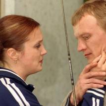 Ольга Альбанова и Алексей Серебряков в фильме "Нелегал"
