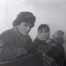 Александр Шворин и Татьяна Самойлова в фильме "Летят журавли"