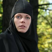 Вера Александрова на съемках фильма "Пуля-дура. Возвращение агента"