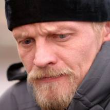 Алексей Серебряков на съемках фильма "С Дона выдачи нет"