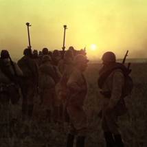 Кадр из фильма "Они сражались за Родину"