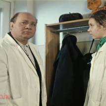 Евгений Леонов и Наталья Воробьева в фильме "Джентльмены удачи"