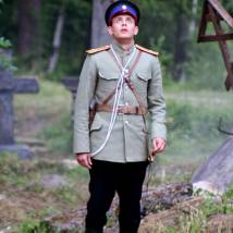 Анатолий Просалов на съемках фильма "Юнкера"