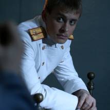 Анатолий Просалов на съемках фильма "Юнкера"
