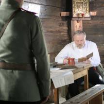 На съемках фильма "Юнкера"