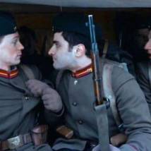 Сергей Ларин, Гурам Баблишвили и Степан Девонин в фильме "Утомленные солнцем 2: Предстояние"