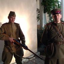 На съемках фильма "Диверсант. Конец войны"
