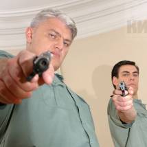 Владимир Турчинский и Дмитрий Дюжев в фильме "Антидурь"