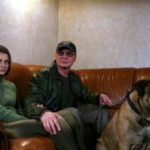 Глафира Тарханова и Владислав Галкин на съемках фильма "Пороки и их поклонники"