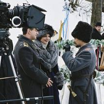На съемках фильма "АдмиралЪ"