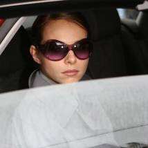 Екатерина Гусева на съемках фильма "Беглянки"