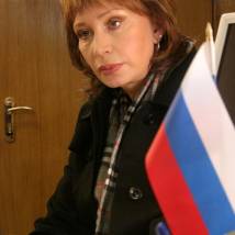 Татьяна Васильева на съемках фильма "Личная жизнь доктора Селивановой"