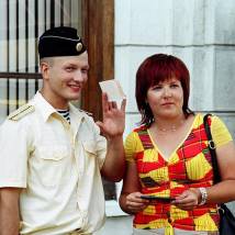 На съемках фильма "Путейцы"