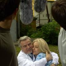 Владислав Долгоруков на съемках сериала "Врачебная тайна"