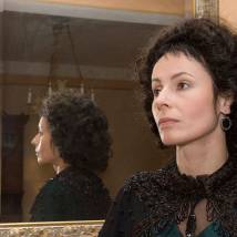 Ирина Апексимова на съемках сериала "Сыщик Путилин"
