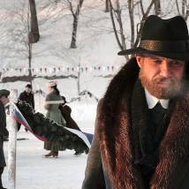 Сергей Гармаш на съемках фильма "Анна Каренина"