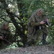 На съемках фильма "Смерть шпионам!"
