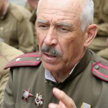Александр Пашутин на съемках фильма "Смерть шпионам!"