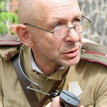 Юрий Нифонтов на съемках фильма "Смерть шпионам!"