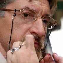 Александр Лыков на съемках фильма "Профессор в законе"
