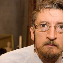 Александр Лыков на съемках фильма "Профессор в законе"