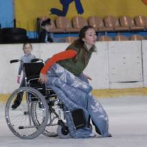 Елена Захарова на съемках фильма "Вернуть веру"