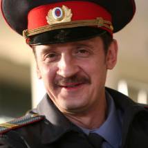 Александр Баринов на съемках фильма "Конец света"