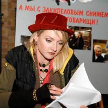 Наталия Житкова на съемках фильма "Она сказала "Да"