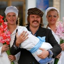 Гарик Харламов на съемках фильма "Самый лучший фильм"