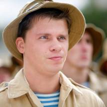 Гарик Харламов на съемках фильма "Самый лучший фильм"