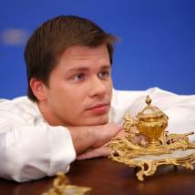 Гарик Харламов на съемках фильма "Самый лучший фильм"