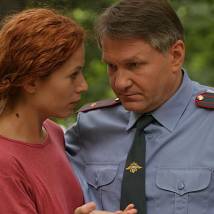 Ирина Низина и Игорь Бочкин на съемках сериала "Бешеная"