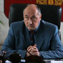 Борис Клюев на съемках сериала "Бешеная"