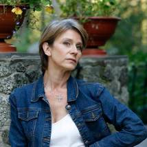Елена Сафонова на съемках фильма "Девы ночи"