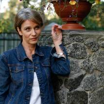 Елена Сафонова на съемках фильма "Девы ночи"
