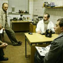 На съемках фильма "Домовой"
         (© фото: domovoymovie.livejournal.com)
