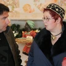 На съемках фильма "Год Золотой Рыбки"