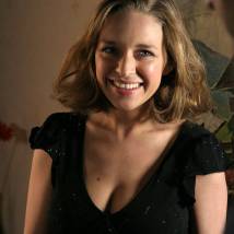 Серафима Низовская на съемках сериала "Расплата за грехи"