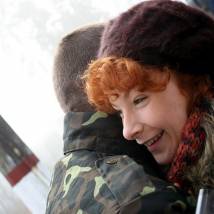 Анна Слынько в фильме "Игры в солдатики"