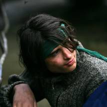 Ираклий Мсхалаиа на съемках фильма "Пленный"