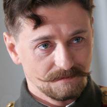 Сергей Безруков на съемках фильма "АдмиралЪ"