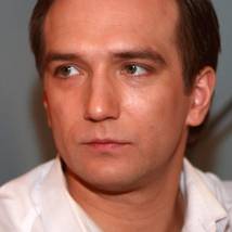 Петр Красилов на съемках фильма "Варенье из сакуры"