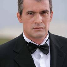Вячеслав Разбегаев на съемках фильма "О, счастливчик!"