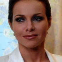 Екатерина Гусева на съемках фильма "Вербное воскресенье"