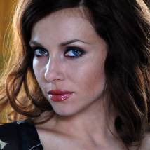 Екатерина Гусева на съемках фильма "Вербное воскресенье"