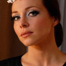 Екатерина Гусева на съемках фильма "Вербное воскресенье"