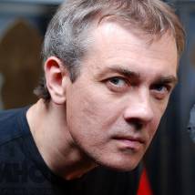 Антон Сиверс на съемках фильма "Вербное воскресенье"